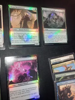 10 x 2014 2015 Magic The Gathering Card Lot Holo Wizards Of The Coast - Image 5
