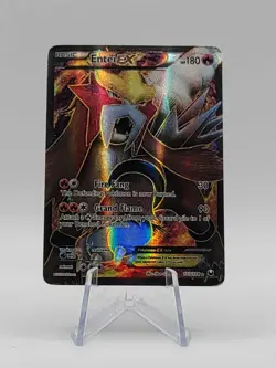 Entei EX 103/108 Dark Explorers 2012 Full Art Holo Rare Pokemon Card TCG HP - Image 1