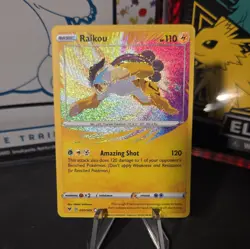 Raikou - 50/185 - Amazing Rare Holo Card Vivid Voltage NM - Image 1