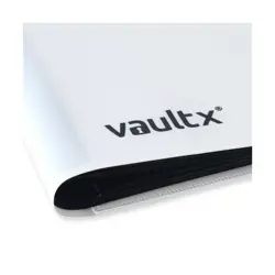 160 Side Loading Pocket Strap Binders 4 Pocket Trading Card Album Folder White - Image 5