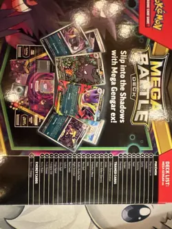 2 Pokemon Mega Gengar ex Battle Decks Special Edition 60 Cards Deck 2026 - Image 4
