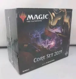 Magic The Gathering Core Set 2019 FACTORY SEALED Bundle 10 Boosters - NEW - Image 1