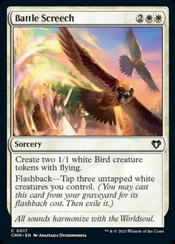 4 x Battle Screech - Commander Masters - NM-Mint - MTG - Image 1