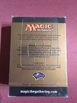 Brand New Sealed Magic: The Gathering Legions Theme Deck – Zombies Unleashed - Image 2