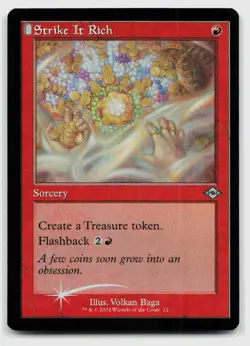 Strike It Rich (Retro Frame) #12 (Foil) (NM) Modern Horizons 2 MH2 Magic MTG - Image 1