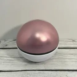 Pokemon Love Ball Tin Empty Metal Case Storage Box Pink - Empty No Cards - Image 4