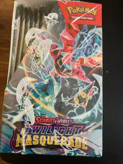 Pokemon TCG Scarlet Violet Twilight Masquerade Booster Box Factory Sealed SV06 - Image 2
