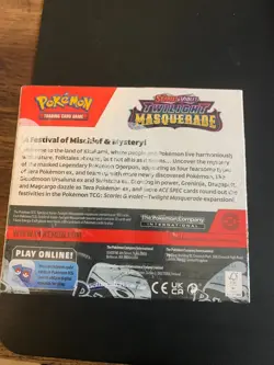 Pokemon TCG Scarlet Violet Twilight Masquerade Booster Box Factory Sealed SV06 - Image 3