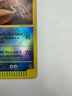 Pokemon Kingler 050/165 Expedition Base Set Reverse Holo Rare Stage 1 80 HP Eng… - Image 4