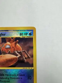 Pokemon Kingler 050/165 Expedition Base Set Reverse Holo Rare Stage 1 80 HP Eng… - Image 5