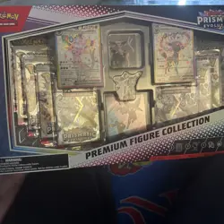 Pokemon TCG Prismatic Evolutions Premium Figure Collection NEW SEALED 🌙 🐈‍⬛ - Image 1