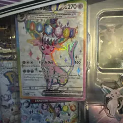 Pokemon TCG Prismatic Evolutions Premium Figure Collection NEW SEALED 🌙 🐈‍⬛ - Image 2