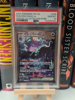 PSA 10 Walking Wake EX 205/162 SIR Pokemon Temporal Forces Gem Mint - Image 1