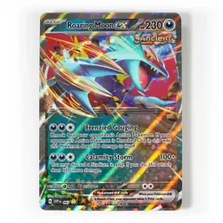Pokemon - Roaring Moon ex - SVP067 - Black Star Promo - Half Art Card - Image 1