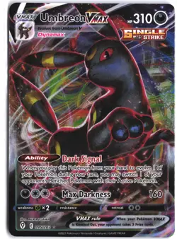 Umbreon VMAX 095/203 Holo VMAX Rare Evolving Skies Pokemon - Image 1