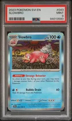2023 Pokemon Svi En-Scarlet & Violet Slowbro 043/198 SV01: Scarlet Base Set Holo - Image 1
