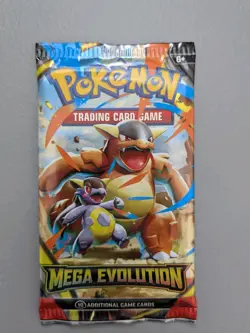 Pokemon TCG: Mega Evolution Base x1 Booster Pack Sealed English - Image 1
