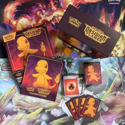 Pokemon TCG Obsidian Flames Charmander Collectors ETB *EMPTY* - Image 1