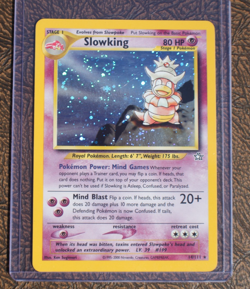 Vintage Neo Genesis Slowking - Holo Rare #14/111 2000 Pokemon TCG - Image 1