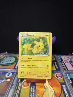 Pikachu Toys R Us Stamped Holo Promo 026/083 Misc Cards English 2016 60HP - Image 3