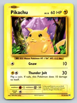 Pikachu 35/108 Normal XY - Evolutions LP - Pokemon TCG - Image 1