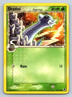 Dratini (Delta Species) 46/101 Normal Dragon Frontiers LP - Pokemon TCG - Image 1