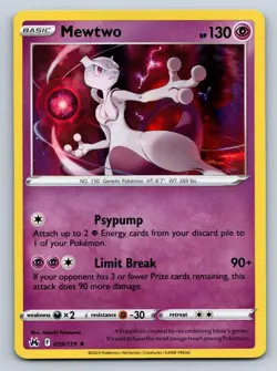 Mewtwo 059/159 - Holo - SWSH: Crown Zenith - NM - Pokemon TCG - Image 1