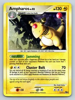 Ampharos 001/017 Holo POP Series 7 HP - Pokemon TCG - Image 1