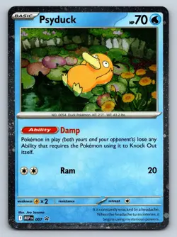 Psyduck - 007 - Cosmos Holo - ME: Mega Evolution Promo - NM - Pokemon TCG - Image 1