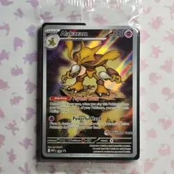 Alakazam ME: Mega Evolution Pokemon Center Promo MEP 009 *SEALED* NM - Image 1