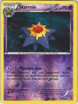 Starmie – Pokemon TCG Primal Clash 73/160 Reverse Holo HP - Image 1