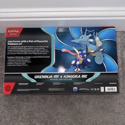 Pokemon TCG Greninja Kingdra ex Special Collection SEALED 8 Booster Packs - Image 2