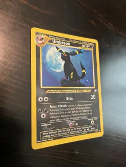 Pokemon Wotc Neo Discovery Umbreon 13/75 Holo Rare, LP - Image 1