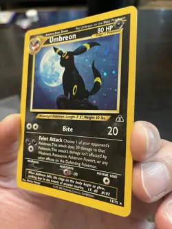 Pokemon Wotc Neo Discovery Umbreon 13/75 Holo Rare, LP - Image 4