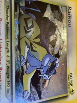 Pokemon TCG Neo Revelation Unlimited Raikou 13/64 Holo Rare - NM - Image 4