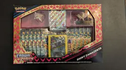 Pokemon TCG Crown Zenith Shiny Zamazenta Premium Figure Collection Box - Image 1