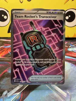 Pokemon 2026 Ascended Hero’s Team Rocket’s Transceiver 263/217 Ultra Rare NM - Image 1