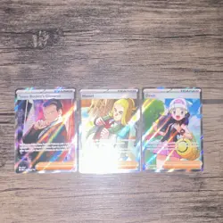 Pokemon Full Art Trainer Lot Of 3 (Eng) - Image 1