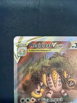 Pokemon TCG: Regigigas VSTAR #GG55/GG70 Crown Zenith: Galarian Gallery Holo, NM - Image 2