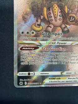 Pokemon TCG: Regigigas VSTAR #GG55/GG70 Crown Zenith: Galarian Gallery Holo, NM - Image 5