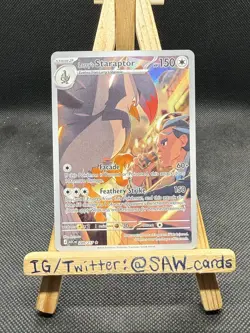 Larry's Staraptor 249/217 Ascended Heroes Illustration Rare Pokemon TCG - Image 1