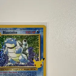 Pokemon Blastoise Holo 2/102 Celebrations 25th Anniversary Edition - Image 3
