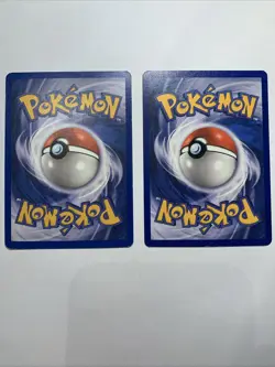 Machop 52/102 & Machoke 34/102 Base Set Pokemon TGC 1999 (B) - Image 4