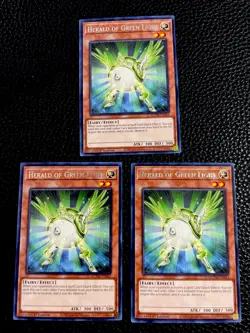 Herald Of Green Light (X3) MZTM-EN062 Yugioh 1st Edition (New) Rare - Image 1