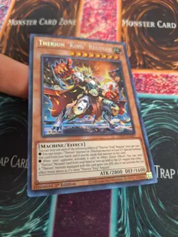 Yugioh Therion "King" Regulus DIFO-EN007 Secret Rare 1st Edition Near Mint - Image 2