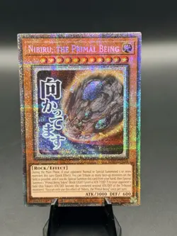 Yu-Gi-Oh! Nibiru, the Primal Being STARLIGHT / RA05-EN094 1st Edition NM - Image 1