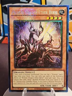 Yu-Gi-Oh! Primite Dragon Ether Beryl (Collector's Rare) RA05-EN033 Rarity 5 - Image 1