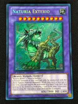 Yugioh Naturia Exterio HA04-EN055 1st Secret (NM) - Image 1