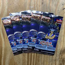 5 Booster Pack Bulk Lot Yu-Gi-Oh Legendary Duelists From The Deep 1st From Box - Image 1