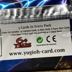 5 Booster Pack Bulk Lot Yu-Gi-Oh Legendary Duelists From The Deep 1st From Box - Image 2